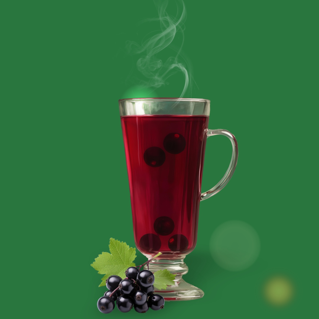 Смородина, чабрец и мята (витаминный чай)