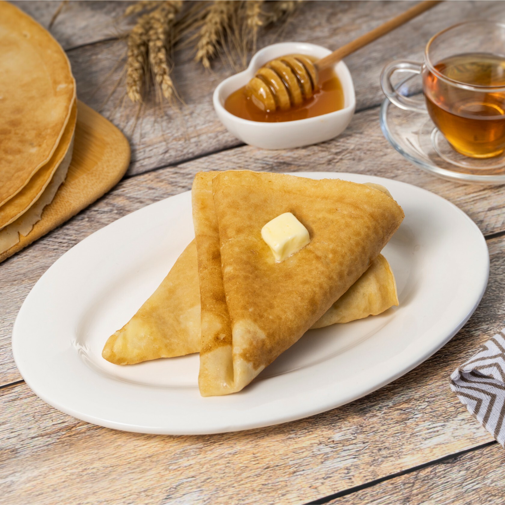 Блин с маслом