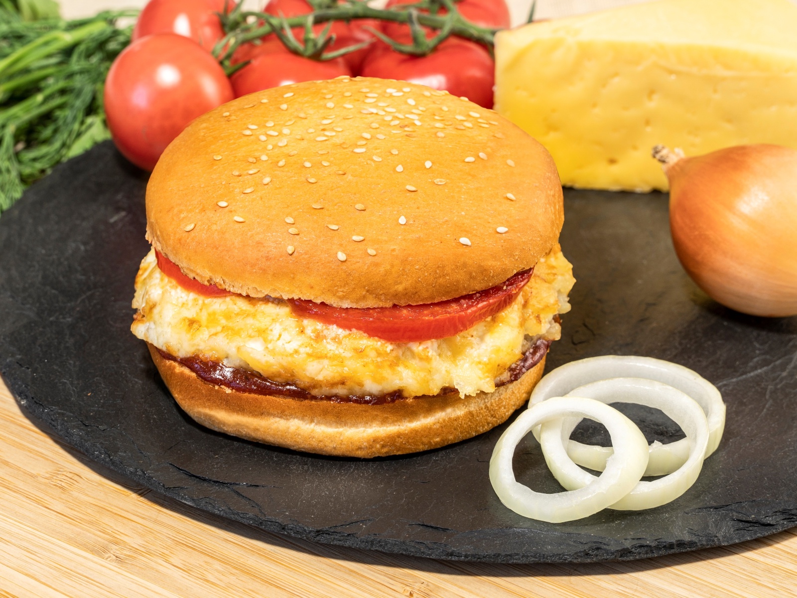 Слон Сибирский (бутерброд с бифштексом)